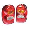 Pair LH+RH Tail Light Rear Lamp (3 Globes) For Jeep Cherokee / Liberty KJ 01~04
