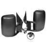 Set / Pair LH+RH Electric Door Mirror Black For Mercedes Sprinter Van 2000~2006