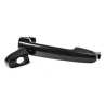 Door Handle Outer (Smooth Black)  Front  (With Key Hole)