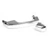 Door Handle Outer  FRONT (Chrome)   (No Key Hole)