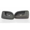 REAR Set Pair LH+RH INNER Door Handle (Dark Grey) For Kia Rio 2002~2005