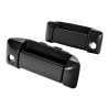 Pair LH+RH Outer SLIDING Door Handle Black For Toyota Hiace Van 2005~2019