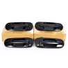 Door Handle Outer (Smooth Black) (SET 4)