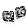 TYC Fits Fiat 500 500C 2008~2015 | Foglights Fog Lights Spot Driving Bumper Bar Lamps | Pair of LH LHS Left Hand + RH RHS Right Hand