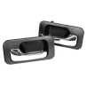 Door Handle Inner (Chrome Black)  Rear (Set LH+RH)