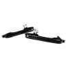 Ozeparts Fits Honda CRV CR-V RD 2002~2006 | FRONT Outer Door Handles (Smooth Black) | Pair of LH LHS Left Hand + RH RHS Right Hand