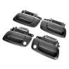 Door Handle Outer (Black) (Set 4Pcs)