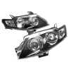 Head Light (Black) With Projector G6E Turbo (Set LH+RH)