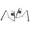 Ozeparts Fits Ford Territory SX SY 2004~2008 | FRONT Electric Power Door Window Regulators (Without Motor) | Pair of LH Left Hand + RH Right Hand