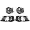 Fog Lamp Cover (Chrome) + Foglight (SET 4)