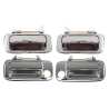 Door Handle Outer (Chrome) Front & Rear (Set 4 pcs)