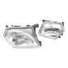 TYC Fits Nissan Patrol GU / Y61 Series 1 Wagon 97~02 Ute Tray Cab Chassis 99~02 | Headlights Head Lights Front Lamps | Pair of LH Left + RH Right