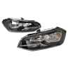 Head Light AM (Black - No Red Strip) - TYC (SET LH+RH)