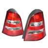 Pair LH+RH Tail Light Rear Lamp (Clear) For Mercedes A Class W168 2001~2005