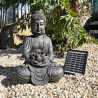 Zen Buddha Solar Water Fountain