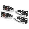 Set of 4 Pcs Inner Door Handles Chrome For Toyota RAV4 ACA30 2006~2013