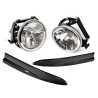 Bar Pod Front (Black) + Fog Light - BA XR Only (SET 4)