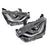 Pair LH+RH Headlight Head Light Front Lamp LED For Isuzu D-Max Dmax 2020~2024