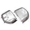 Set / Pair LH+RH Corner Light Lamp GREY For Toyota Landcruiser 80 Series 90~98