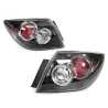 Tail Light AM Hatch (Black) (Set LH+RH)