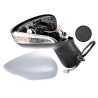 TYC Fits Ford Fiesta WS WT 2008~2013 | Electric Power Door Mirror & Light (8 pins With Heat & Auto Fold) | RH RHS Right Hand (Driver Side)