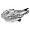 Head Light AM - Xenon (Clear Top Lens, Chrome Lower Bezel)