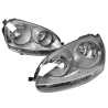 Head Light AM Halogen (Dark Grey) (Set LH+RH)