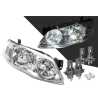 Head Light AM (Chrome) + LED Globes (SET LH+RH)
