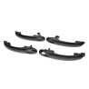 Door Handle Outer FRONT + 2 x REAR Sliding (Prime Black) (SET 4)