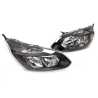 Head Light AM (Black) - Transit Custom (SET LH+RH)