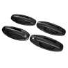 Door Handle Outer (Texture Black) (SET 4)