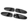 Door Handle Outer (Smooth Black) (SET 4)