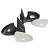 Door Mirror Assembly AM (Electric) Plastic Grey Cover (SET LH+RH)