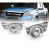 Ozeparts Ford Ranger PK 2009~2011 Ute | Full Complete Kit Foglights Fog Lights Spot Driving Lamps & Wirings Switch With Silver Covers | 1 SET