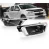 Full Set Fog Light Spot Driving Lamp KIT Chrome For Holden Colorado RG 12~16 Ute