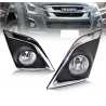 Fog Lamp Kit Bumper A (Black Cover Chrome Ring)