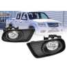 Full Set Fog Light Spot Driving Lamp KIT For Mazda BT50 BT-50 UN Series 2 08~11