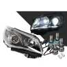 Head Light AM (Black) + LED Globes (SET LH+RH)