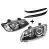 Head Light AM (Black) - With Projector + Eye Lids (Black) (SET 4)