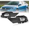 Full Set Fog Light Spot Driving Lamp KIT For VW Volkswagen Jetta 1B 2014~2017