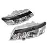 Head Light AM (Chrome) Executive S + Eye Lids (Black) (SET 4)