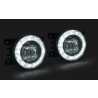 Pair LH+RH Fog Light Driving Lamp Halo LED For Holden Statesman Caprice WM WN