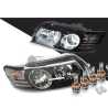 Head Light AM (Black) - With Projector + LED Globes (SET LH+RH)