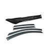 Bonnet Protector + Door Window Visor (Black)