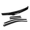 Bonnet Protector + Door Window Visor (Black)