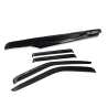 Bonnet Protector + Door Window Visor (Black)