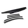 Bonnet Protector + Door Window Visor (Black)