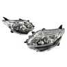 Head Light AM - Xenon (Clear Top Lens, Black Lower Bezel) (SET LH+RH)