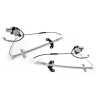 Ozeparts Fits Honda CRV CR-V RD 2001~2006 | REAR Electric Door Window Regulators (With Motor) | Pair of LH LHS Left Hand + RH RHS Right Hand