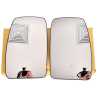 Door Mirror Glass Upper (No Heat Function) (SET LH+RH)